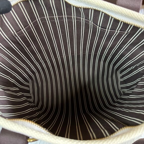 Authentic Louis Vuitton Antigua Cabas MM Canvas Tote Bag - Picture 14 of 16